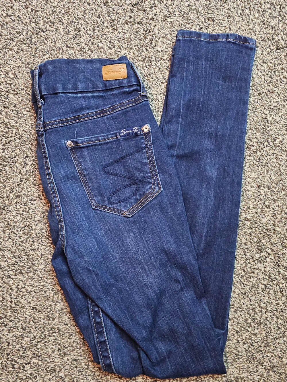 Seven7 Jeans Women's Size 2 Dark Wash Skinny Jeans